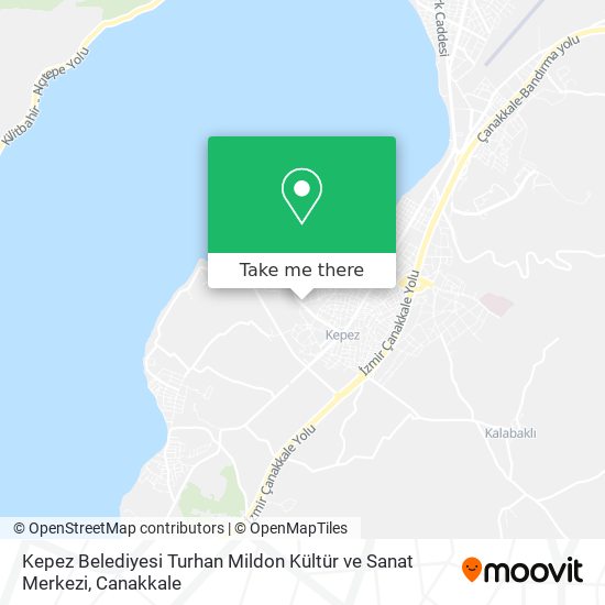 Kepez Belediyesi Turhan Mildon Kültür ve Sanat Merkezi map