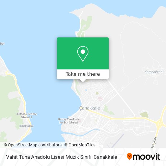 Vahit Tuna Anadolu Lisesi Müzik Sınıfı map