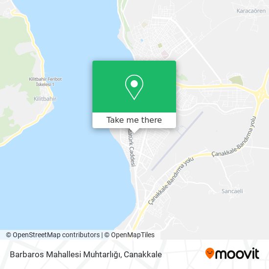Barbaros Mahallesi Muhtarlığı map