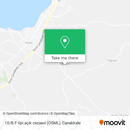 10 / B F tipi açık cezaevi (ÖSML) map