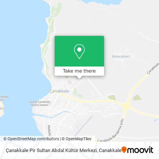 Çanakkale Pir Sultan Abdal Kültür Merkezi map