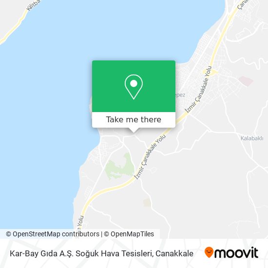 Kar-Bay Gıda A.Ş. Soğuk Hava Tesisleri map