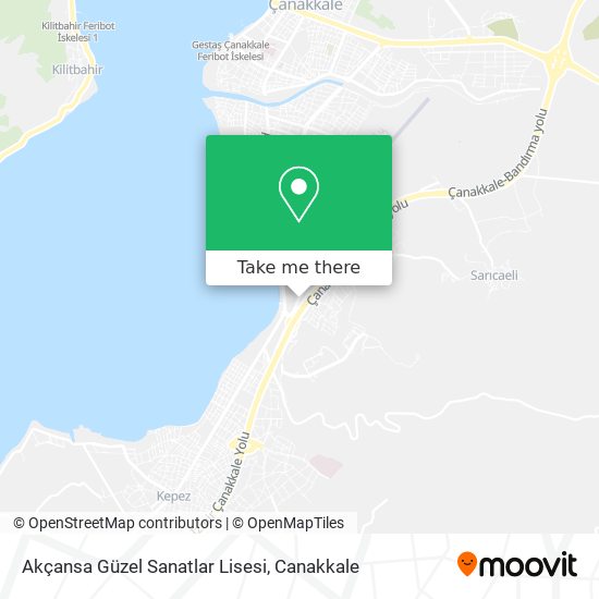 Akçansa Güzel Sanatlar Lisesi map