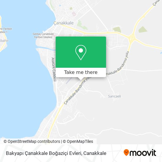 Bakyapı Çanakkale Boğaziçi Evleri map