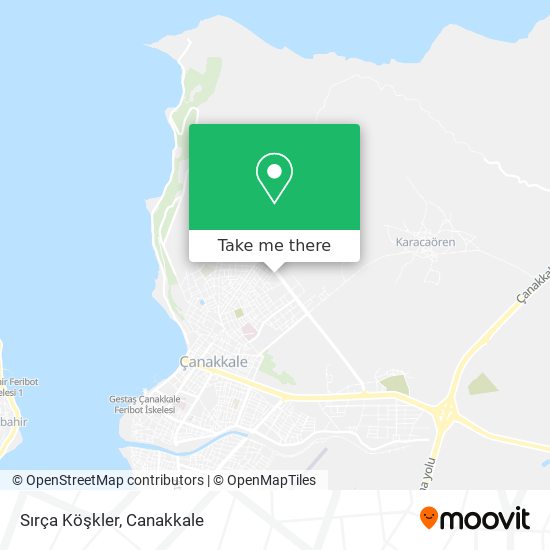 Sırça Köşkler map