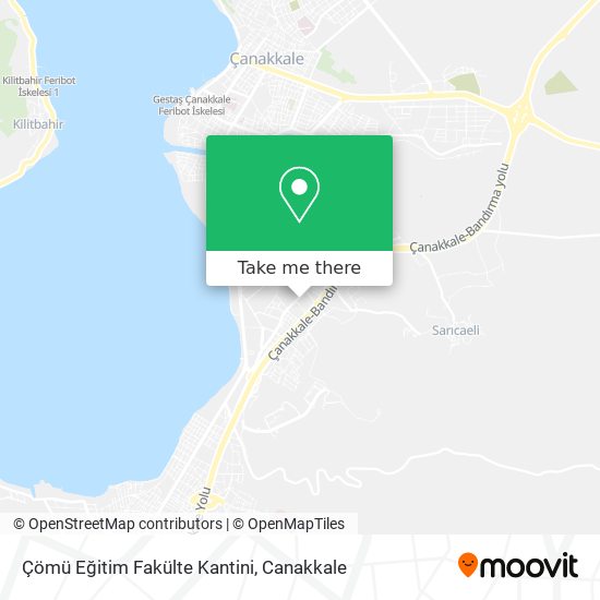 Çömü Eğitim Fakülte Kantini map