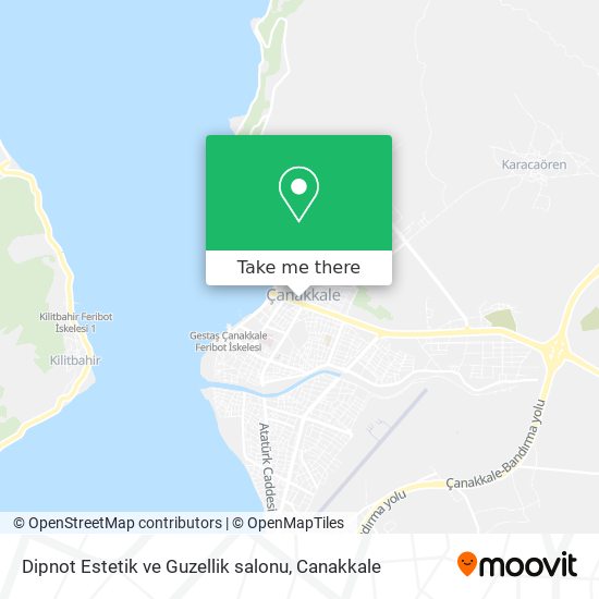 Dipnot Estetik ve Guzellik salonu map