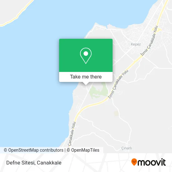 Defne Sitesi map