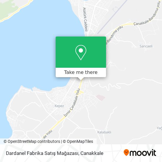 Dardanel Fabrika Satış Mağazası map