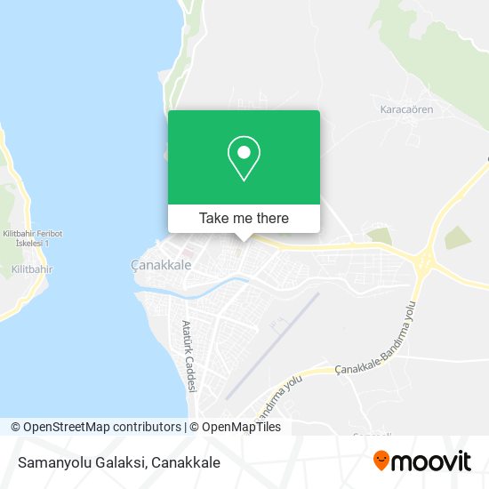 Samanyolu Galaksi map