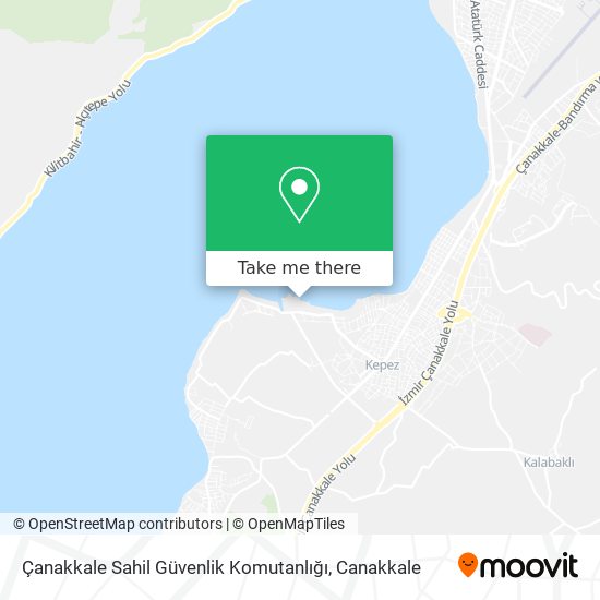 Çanakkale Sahil Güvenlik Komutanlığı map