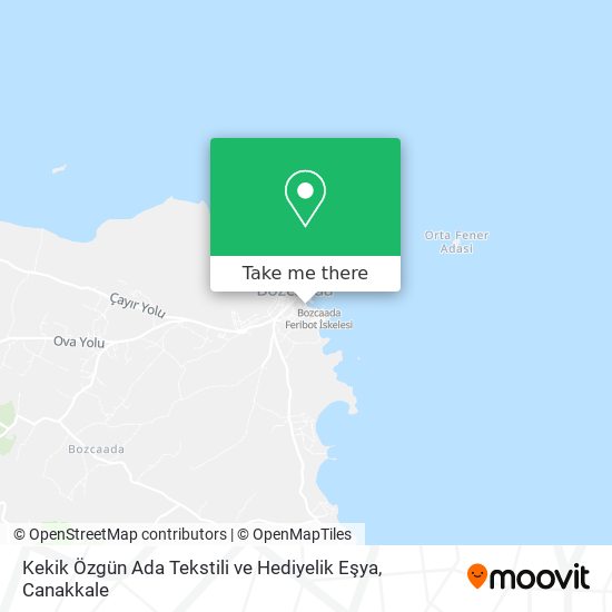 Kekik Özgün Ada Tekstili ve Hediyelik Eşya map