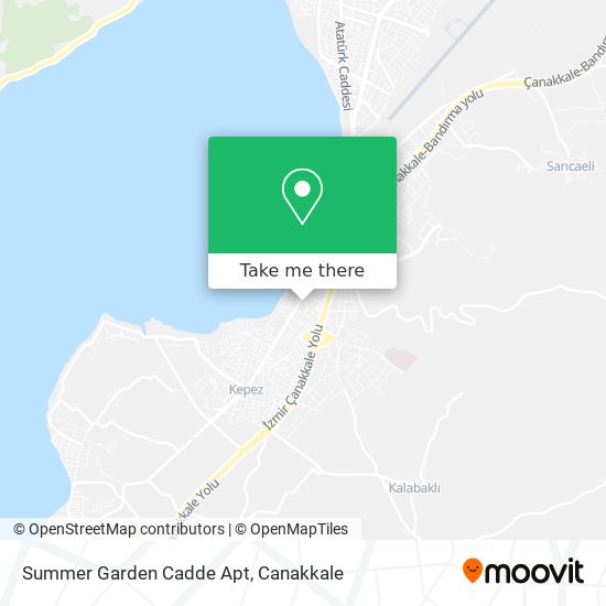 Summer Garden Cadde Apt map