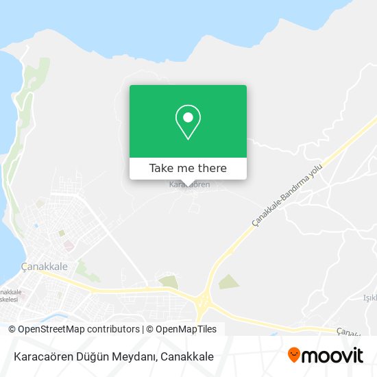 Karacaören Düğün Meydanı map