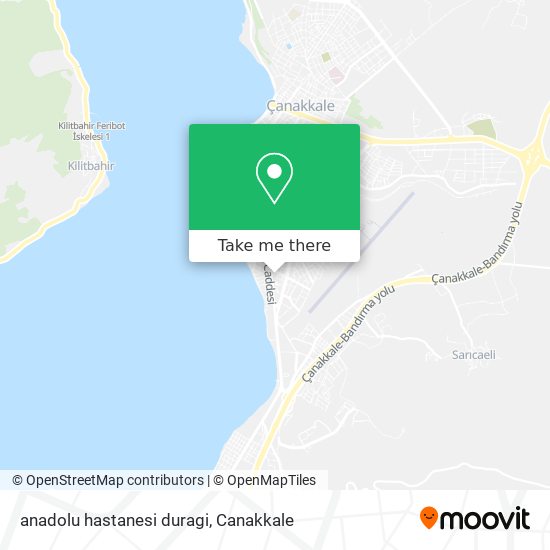 anadolu hastanesi duragi map