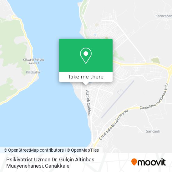 Psikiyatrist Uzman Dr. Gülçin Altinbas Muayenehanesi map