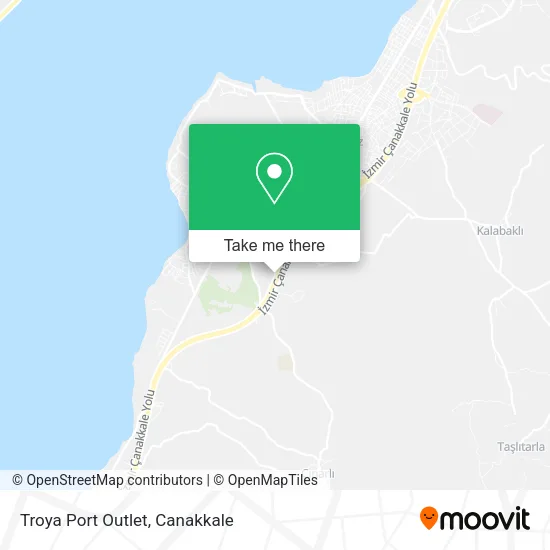 Troya Port Outlet map