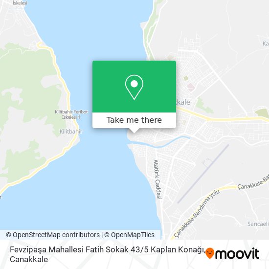 Fevzipaşa Mahallesi Fatih Sokak 43 / 5 Kaplan Konağı map