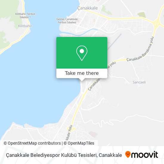 Çanakkale Belediyespor Kulübü Tesisleri map