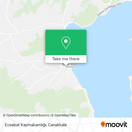 Eceabat Kaymakamlığı map
