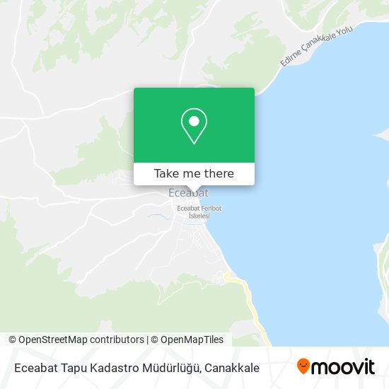 Eceabat Tapu Kadastro Müdürlüğü map