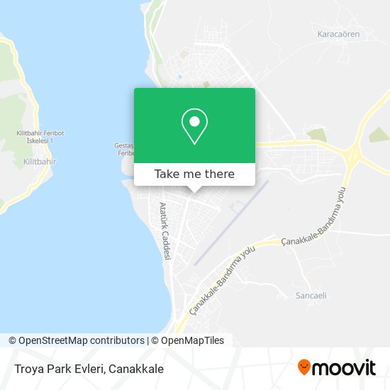 Troya Park Evleri map