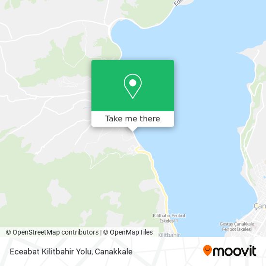 Eceabat Kilitbahir  Yolu map
