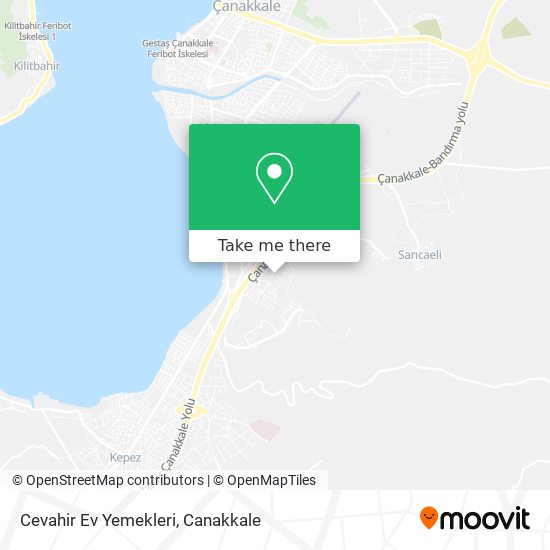 Cevahir Ev Yemekleri map