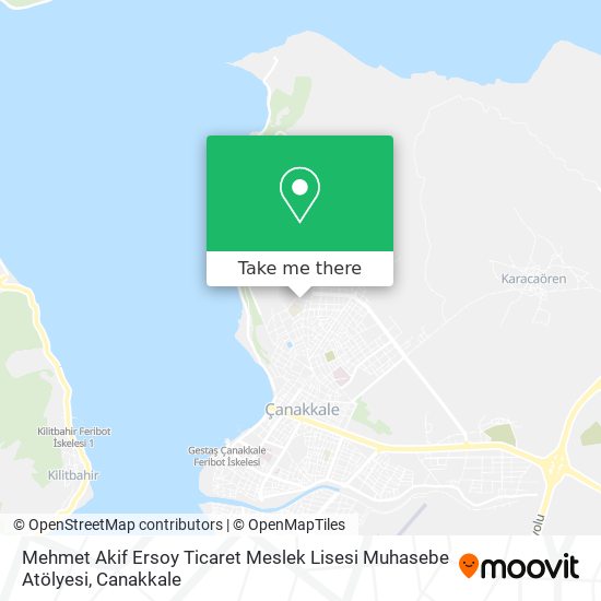 Mehmet Akif Ersoy Ticaret Meslek Lisesi Muhasebe Atölyesi map