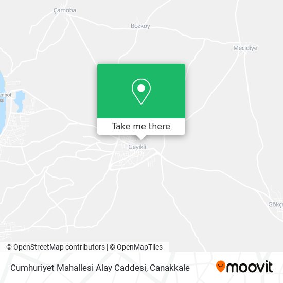 Cumhuriyet Mahallesi  Alay Caddesi map