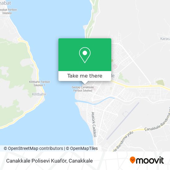 Canakkale Polisevi Kuaför map