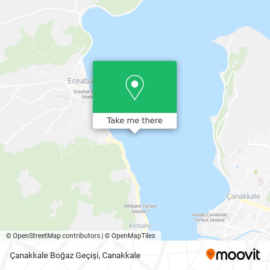 Çanakkale Boğaz Geçişi map