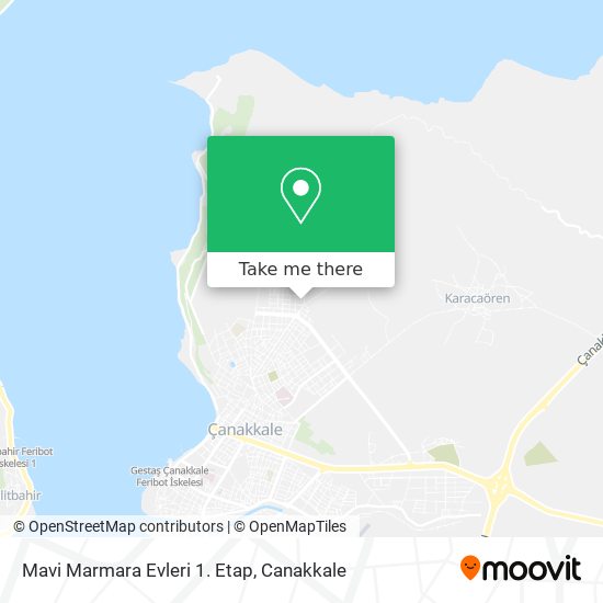 Mavi Marmara Evleri 1. Etap map