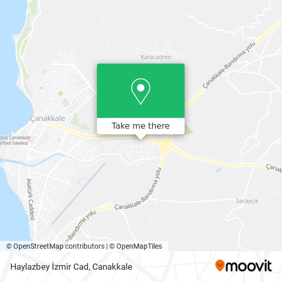 Haylazbey İzmir Cad map
