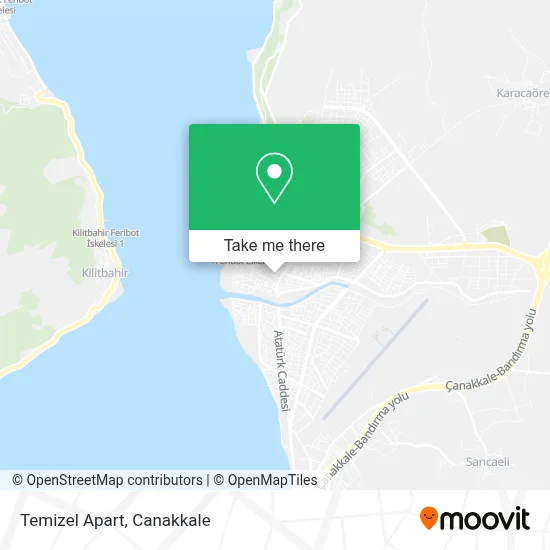 Temizel Apart map
