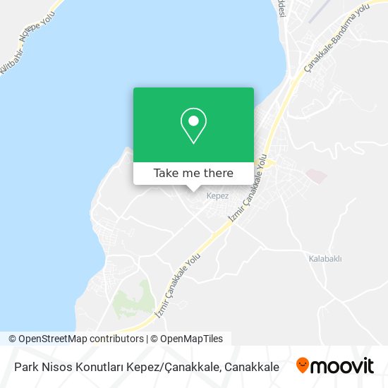 Park Nisos Konutları Kepez / Çanakkale map