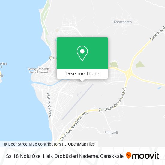 Ss 18 Nolu Özel Halk Otobüsleri Kademe map
