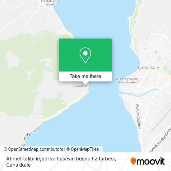 Ahmet talibi irşadi ve huseyin husnu hz.turbesi map