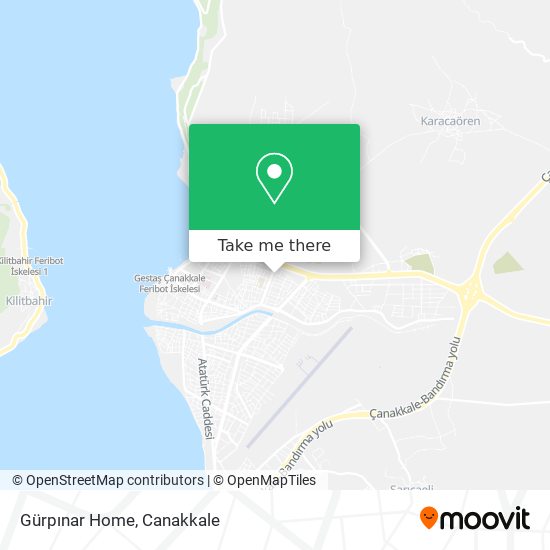 Gürpınar Home map