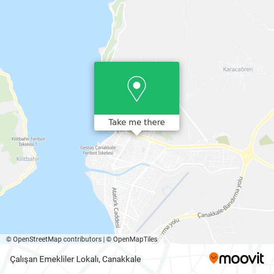 Çalışan Emekliler Lokalı map