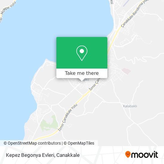 Kepez Begonya Evleri map