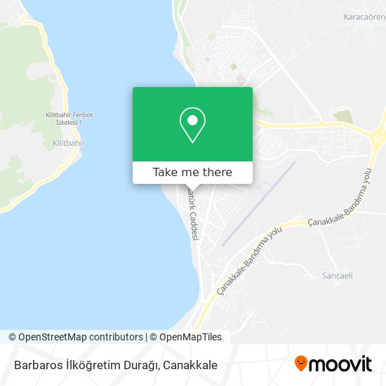Barbaros İlköğretim Durağı map