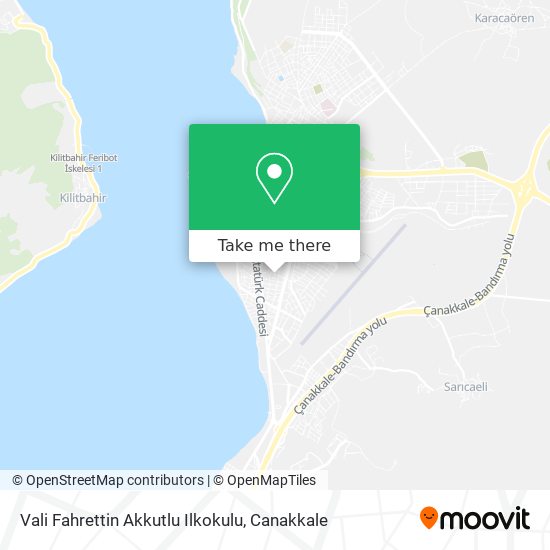 Vali Fahrettin Akkutlu Ilkokulu map