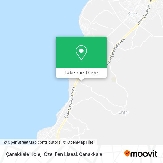 Çanakkale Koleji Özel Fen Lisesi map