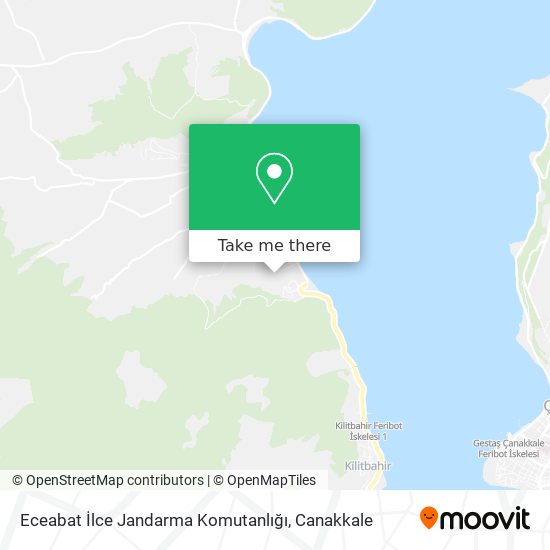 Eceabat İlce Jandarma Komutanlığı map