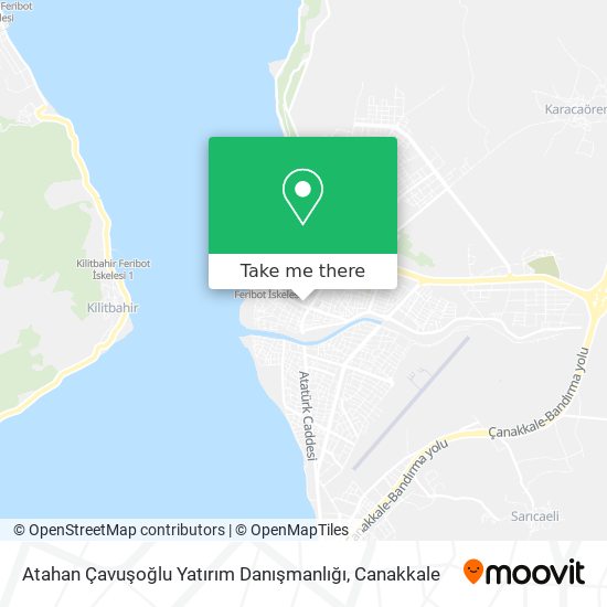 Atahan Çavuşoğlu Yatırım Danışmanlığı map