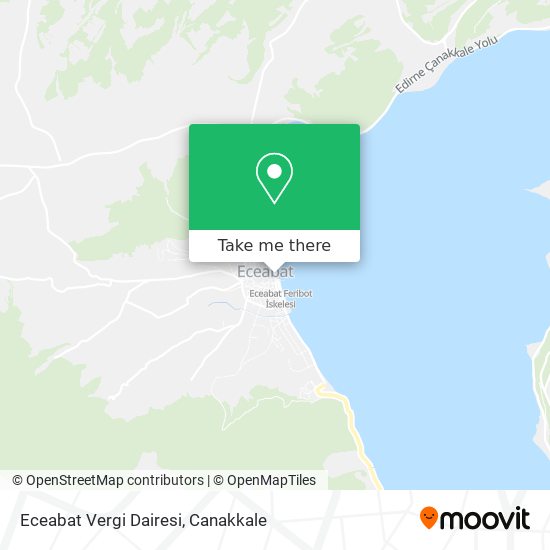 Eceabat Vergi Dairesi map