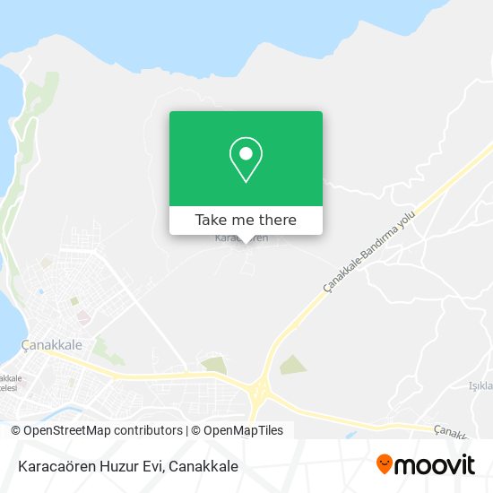 Karacaören Huzur Evi map