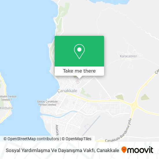 Sosyal Yardımlaşma Ve Dayanışma Vakfı map