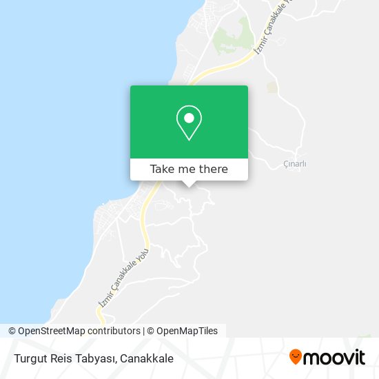 Turgut Reis Tabyası map
